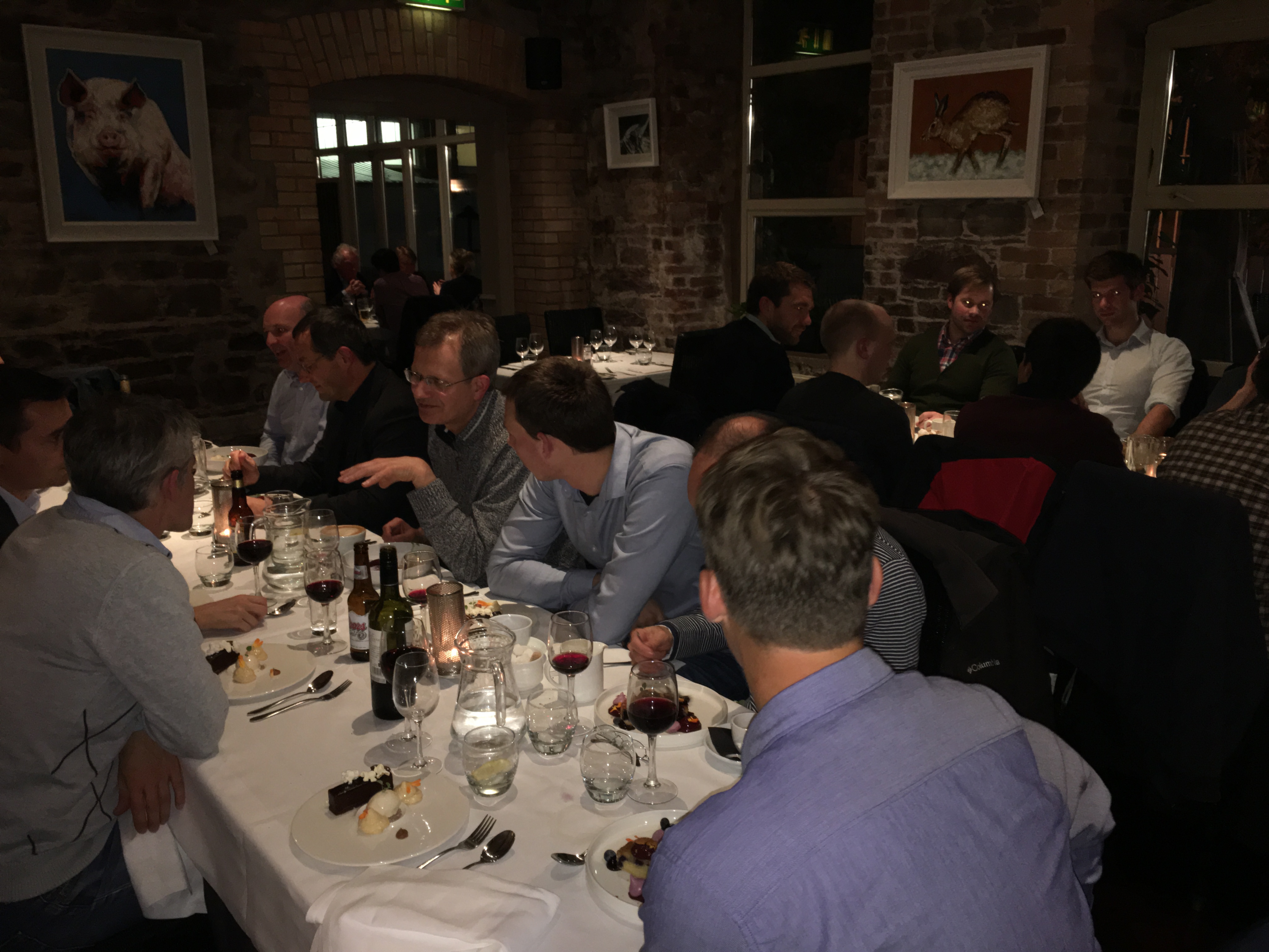 Consortium dinner in Cork